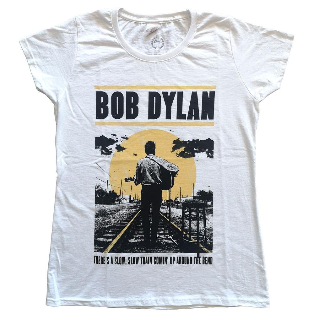Bob Dylan Womens T-Shirt Slow Train